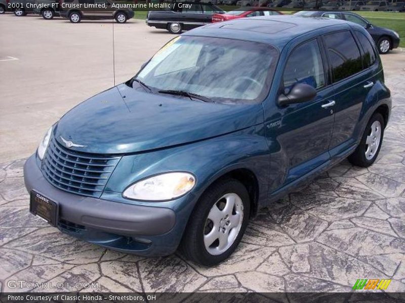 Aquamarine Metallic / Gray 2001 Chrysler PT Cruiser Limited