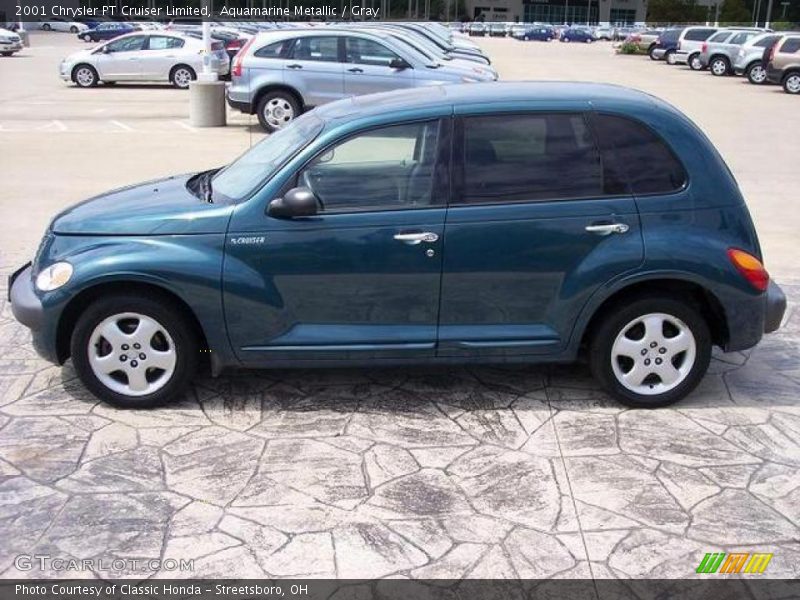 Aquamarine Metallic / Gray 2001 Chrysler PT Cruiser Limited