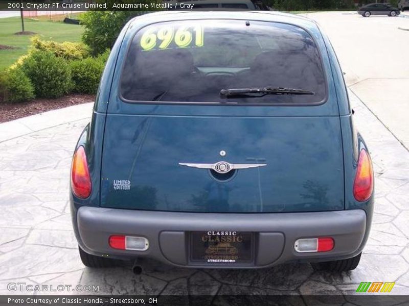 Aquamarine Metallic / Gray 2001 Chrysler PT Cruiser Limited