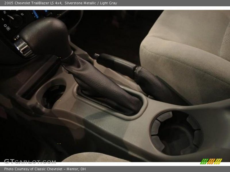 Silverstone Metallic / Light Gray 2005 Chevrolet TrailBlazer LS 4x4