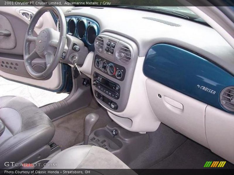 Aquamarine Metallic / Gray 2001 Chrysler PT Cruiser Limited