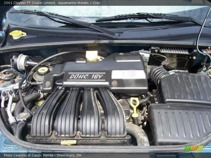 Aquamarine Metallic / Gray 2001 Chrysler PT Cruiser Limited