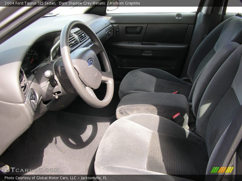 Dark Shadow Grey Metallic / Medium Graphite 2004 Ford Taurus SES Sedan
