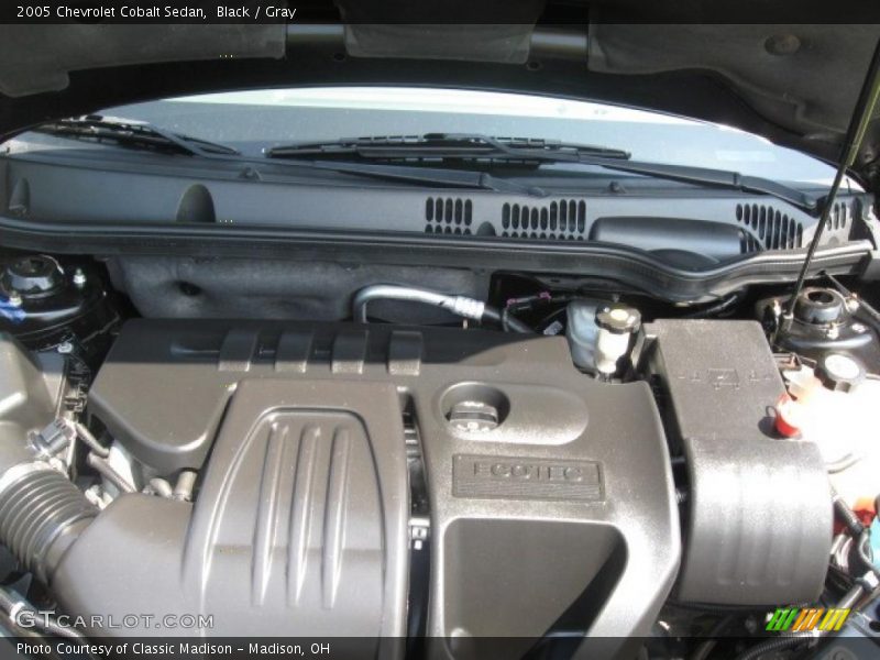 Black / Gray 2005 Chevrolet Cobalt Sedan