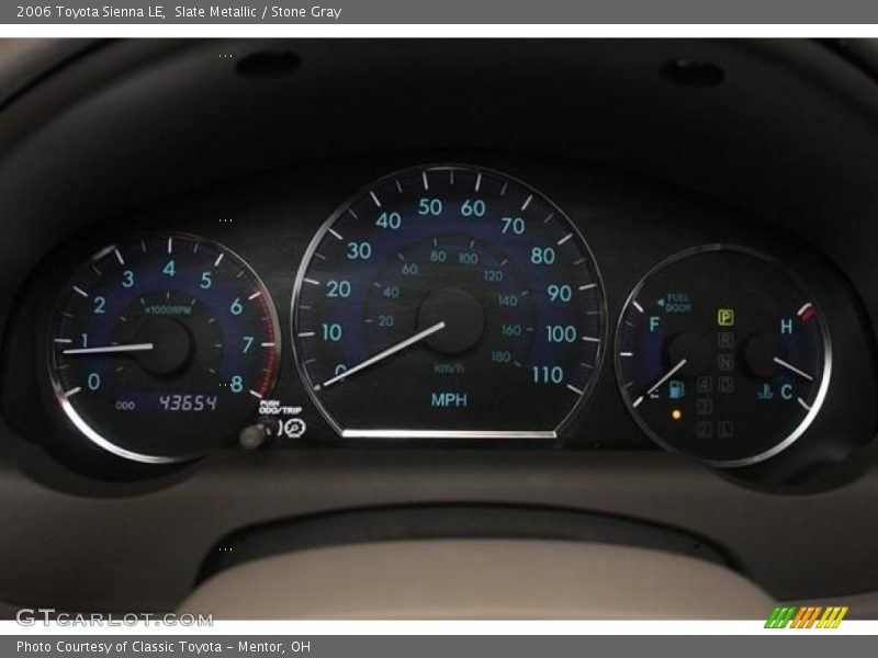 Slate Metallic / Stone Gray 2006 Toyota Sienna LE