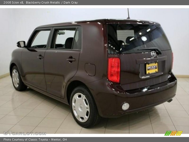 Blackberry Crush Metallic / Dark Gray 2008 Scion xB