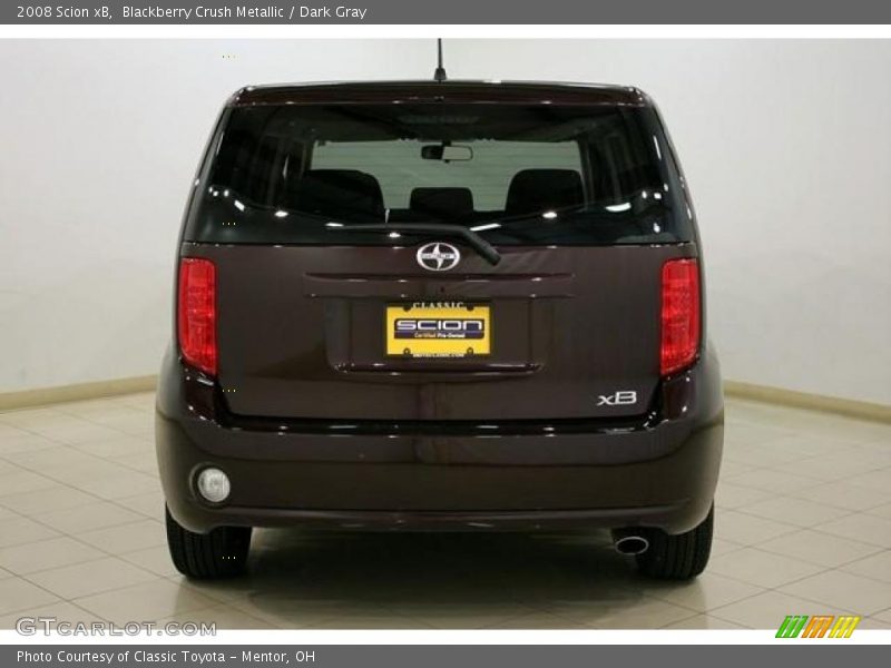 Blackberry Crush Metallic / Dark Gray 2008 Scion xB