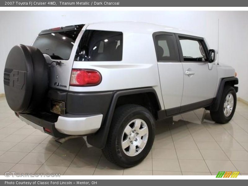 Titanium Metallic / Dark Charcoal 2007 Toyota FJ Cruiser 4WD
