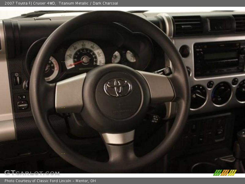 Titanium Metallic / Dark Charcoal 2007 Toyota FJ Cruiser 4WD