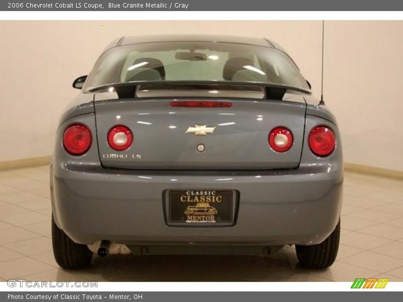 Blue Granite Metallic / Gray 2006 Chevrolet Cobalt LS Coupe