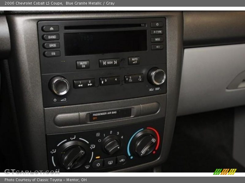 Blue Granite Metallic / Gray 2006 Chevrolet Cobalt LS Coupe