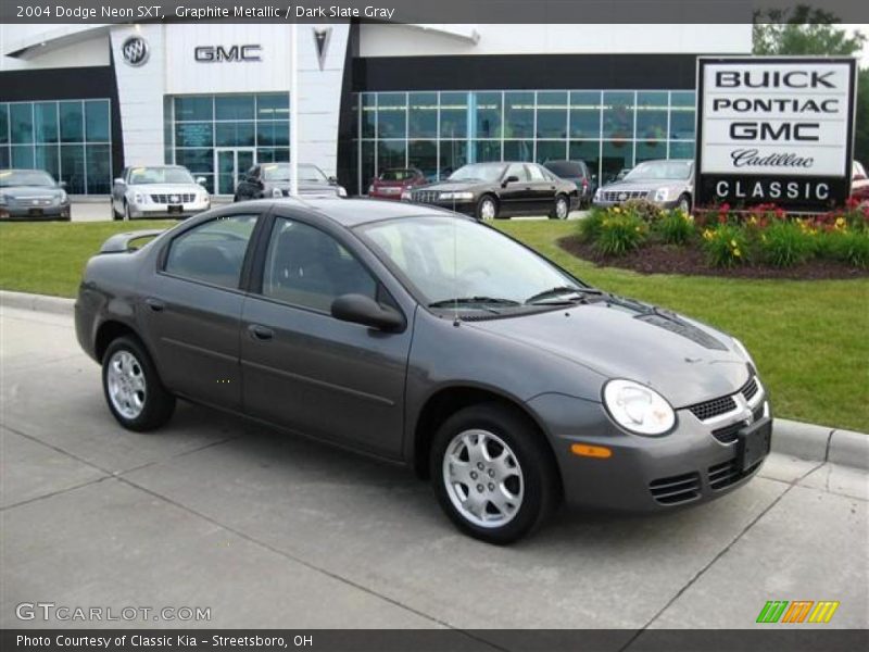 Graphite Metallic / Dark Slate Gray 2004 Dodge Neon SXT