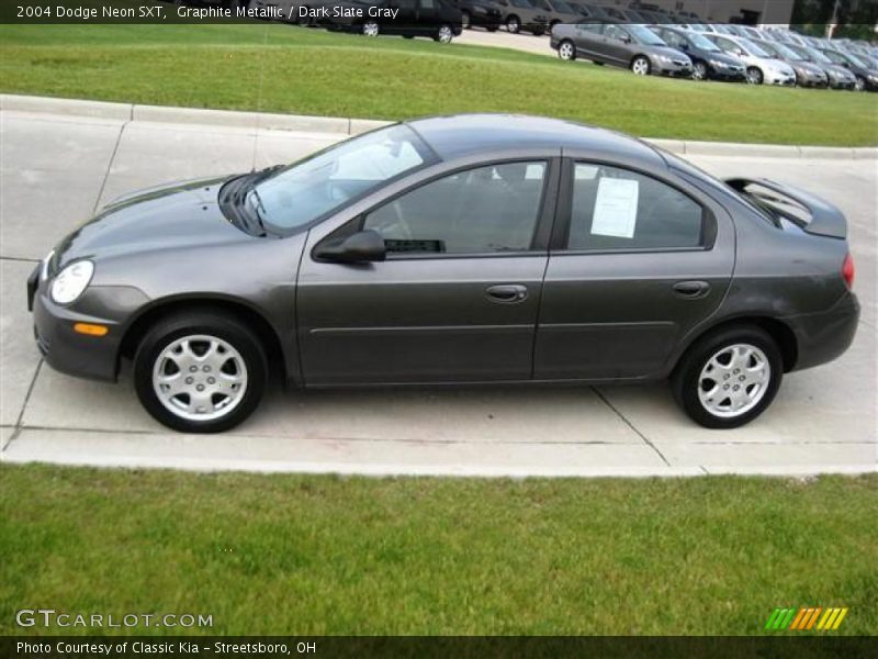Graphite Metallic / Dark Slate Gray 2004 Dodge Neon SXT