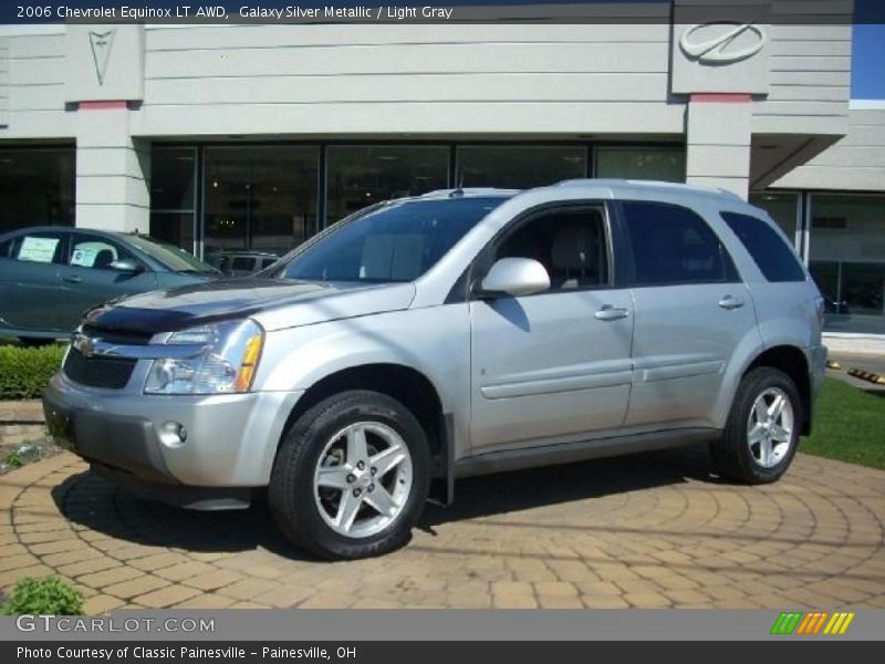 Galaxy Silver Metallic / Light Gray 2006 Chevrolet Equinox LT AWD