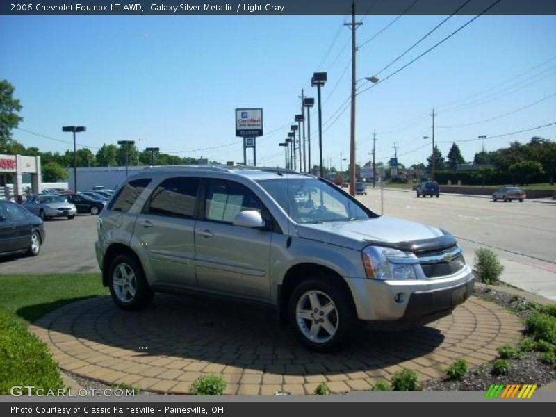 Galaxy Silver Metallic / Light Gray 2006 Chevrolet Equinox LT AWD
