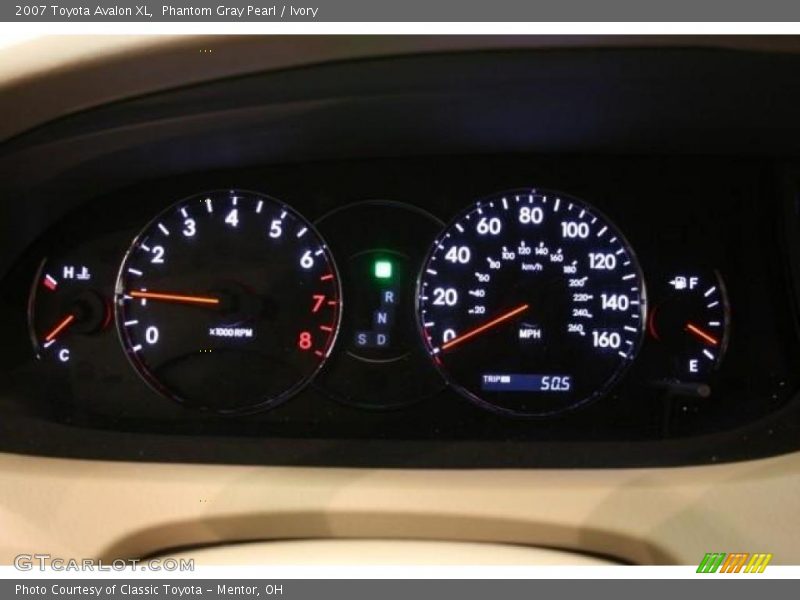 Phantom Gray Pearl / Ivory 2007 Toyota Avalon XL
