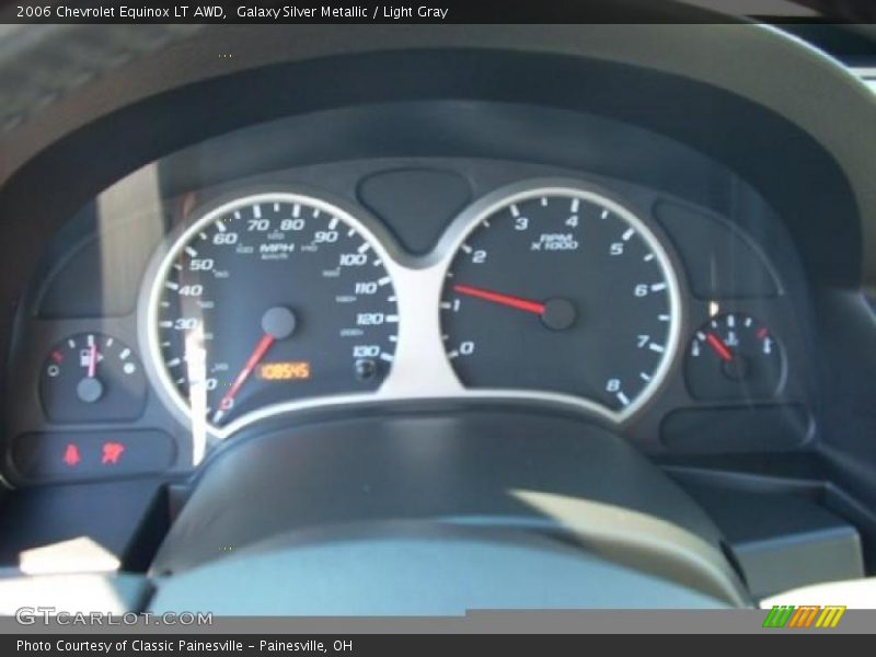 Galaxy Silver Metallic / Light Gray 2006 Chevrolet Equinox LT AWD