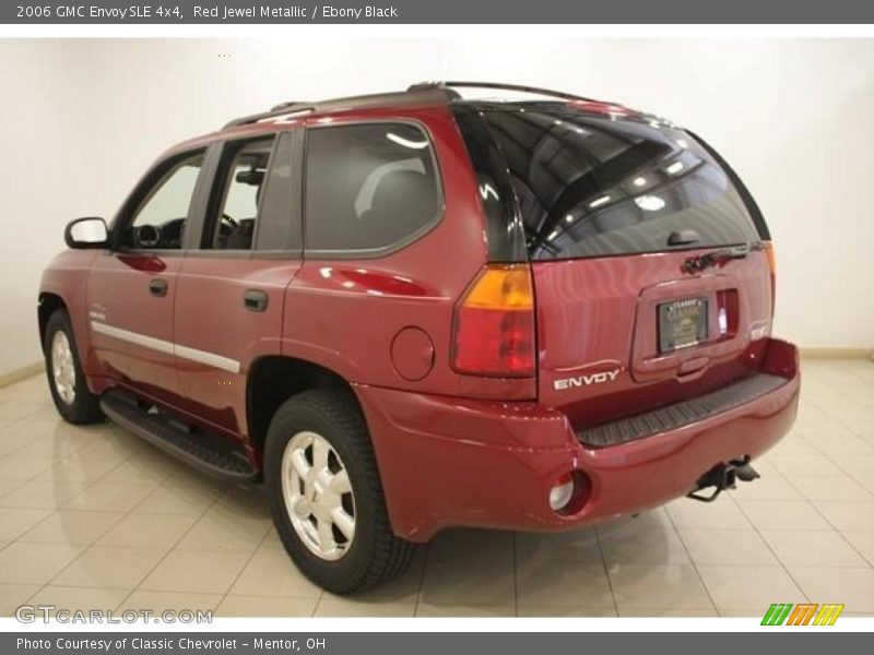 Red Jewel Metallic / Ebony Black 2006 GMC Envoy SLE 4x4