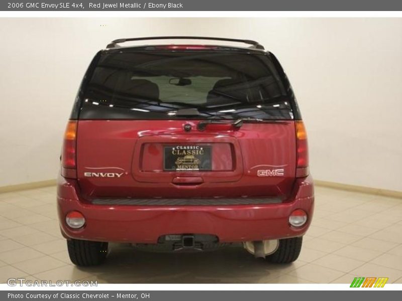 Red Jewel Metallic / Ebony Black 2006 GMC Envoy SLE 4x4