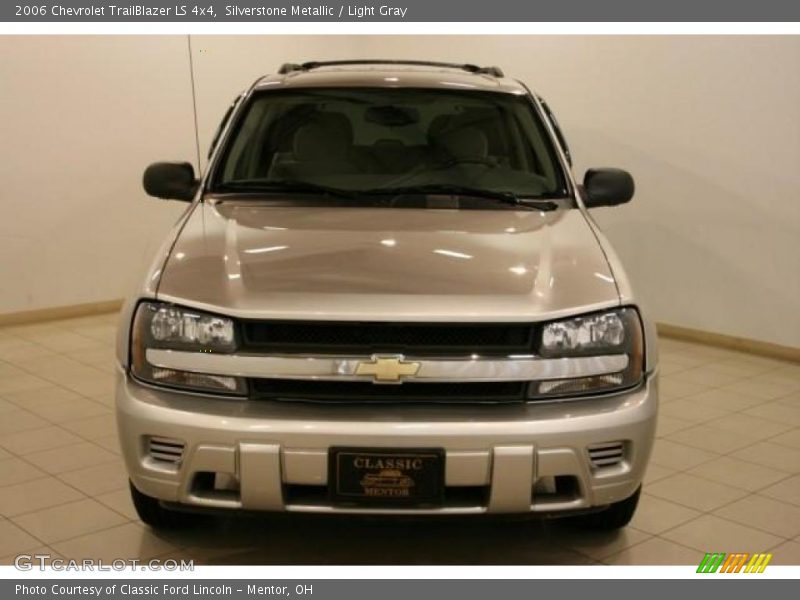 Silverstone Metallic / Light Gray 2006 Chevrolet TrailBlazer LS 4x4