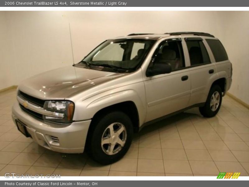 Silverstone Metallic / Light Gray 2006 Chevrolet TrailBlazer LS 4x4