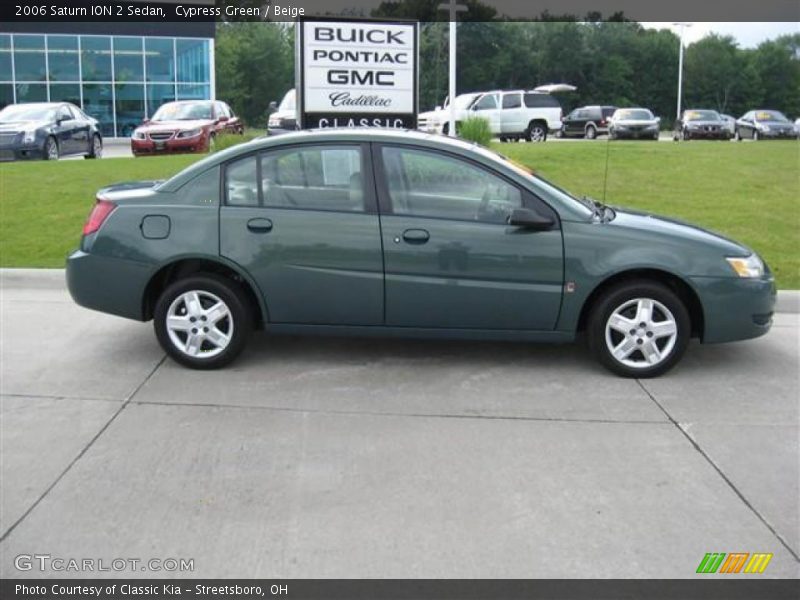 Cypress Green / Beige 2006 Saturn ION 2 Sedan