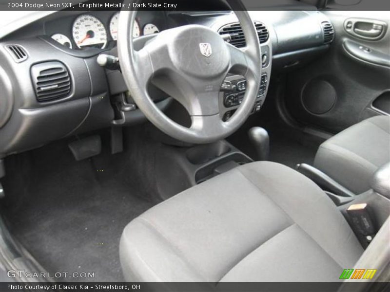 Graphite Metallic / Dark Slate Gray 2004 Dodge Neon SXT