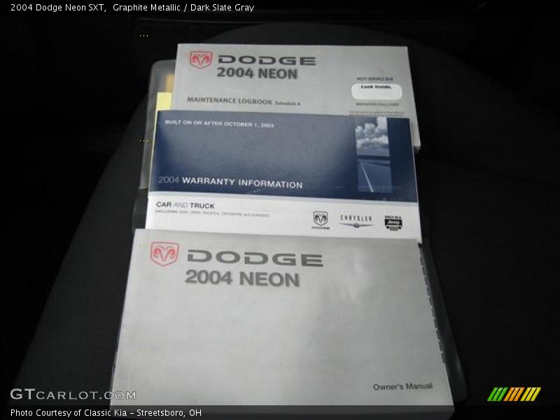 Graphite Metallic / Dark Slate Gray 2004 Dodge Neon SXT