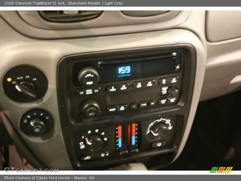 Silverstone Metallic / Light Gray 2006 Chevrolet TrailBlazer LS 4x4
