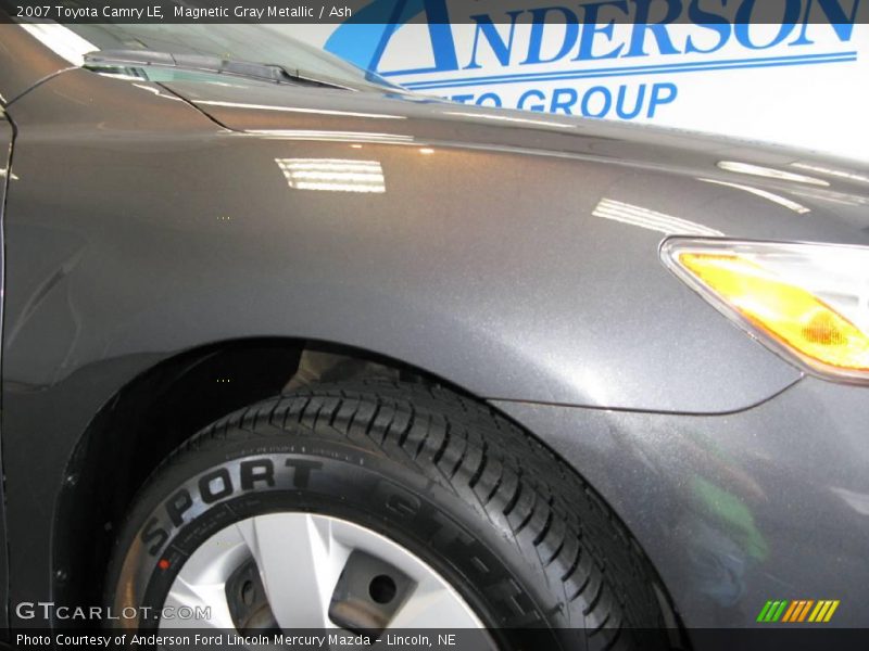 Magnetic Gray Metallic / Ash 2007 Toyota Camry LE