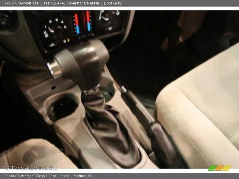 Silverstone Metallic / Light Gray 2006 Chevrolet TrailBlazer LS 4x4