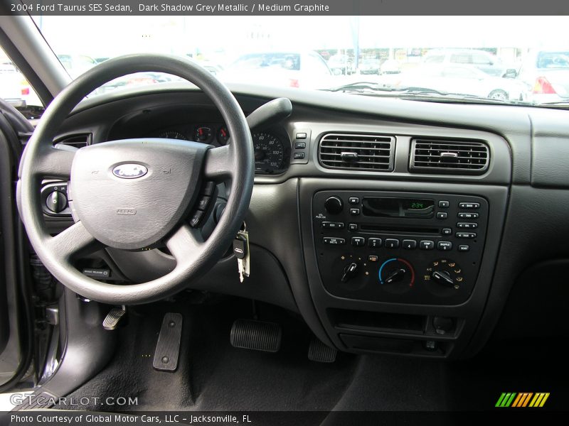 Dark Shadow Grey Metallic / Medium Graphite 2004 Ford Taurus SES Sedan