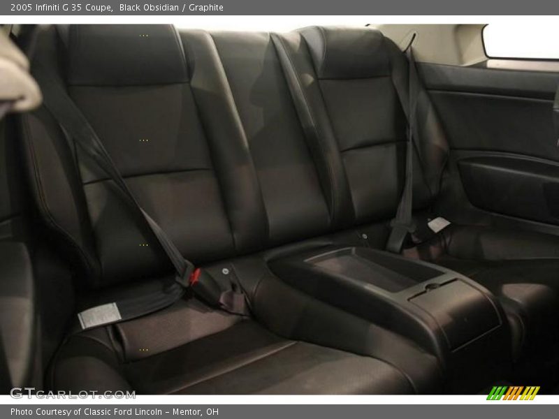 Black Obsidian / Graphite 2005 Infiniti G 35 Coupe