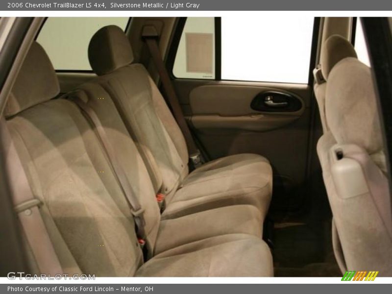 Silverstone Metallic / Light Gray 2006 Chevrolet TrailBlazer LS 4x4