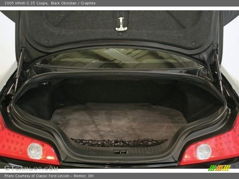 Black Obsidian / Graphite 2005 Infiniti G 35 Coupe