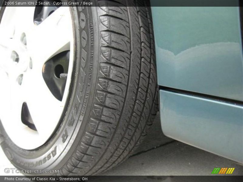 Cypress Green / Beige 2006 Saturn ION 2 Sedan