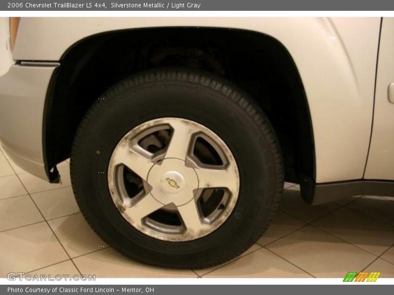 Silverstone Metallic / Light Gray 2006 Chevrolet TrailBlazer LS 4x4