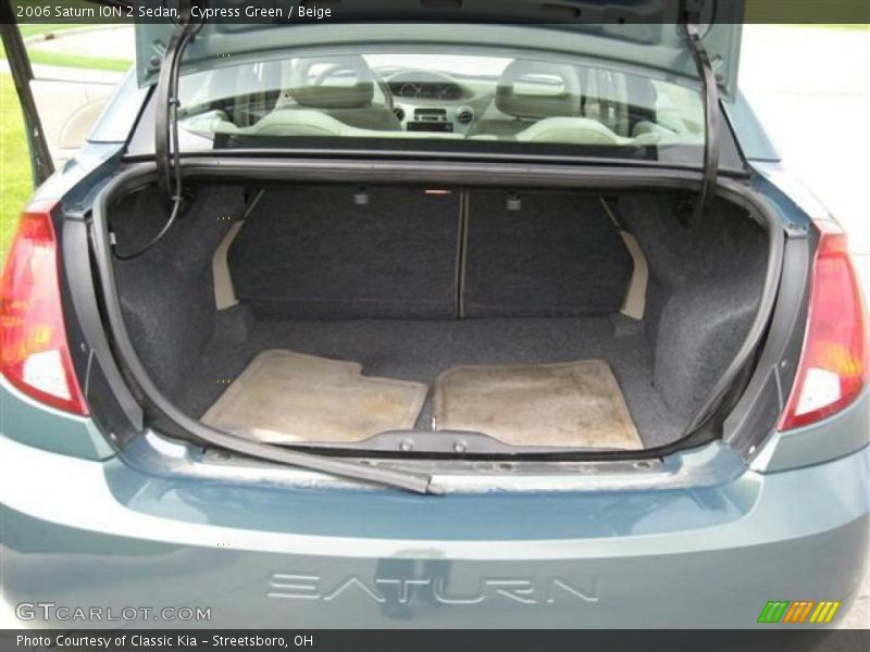 Cypress Green / Beige 2006 Saturn ION 2 Sedan