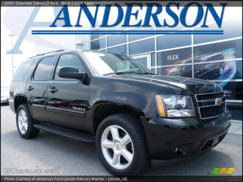 Black / Light Cashmere/Ebony 2007 Chevrolet Tahoe LT 4x4