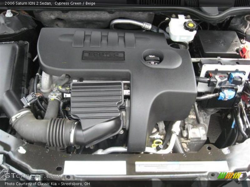 Cypress Green / Beige 2006 Saturn ION 2 Sedan