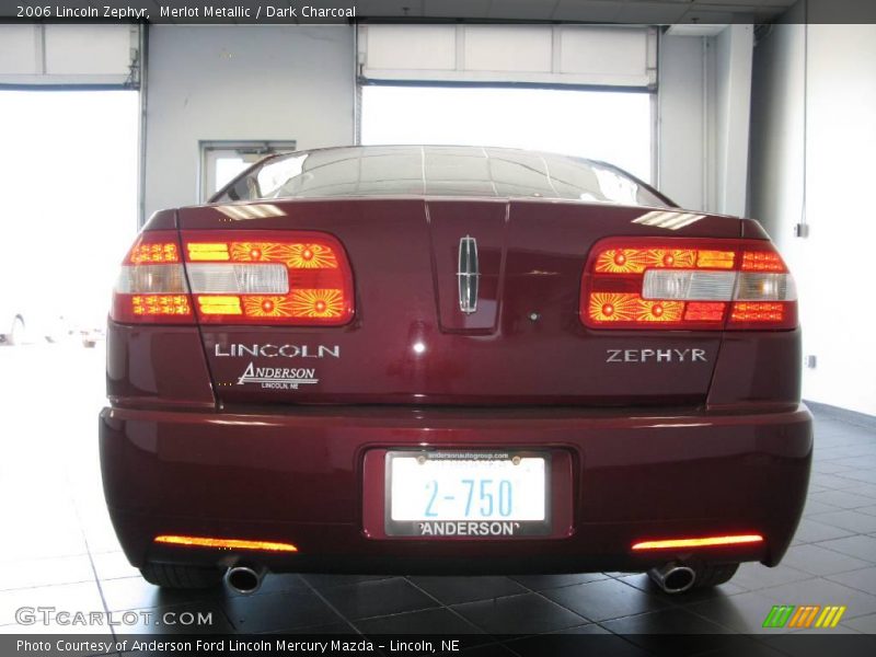 Merlot Metallic / Dark Charcoal 2006 Lincoln Zephyr