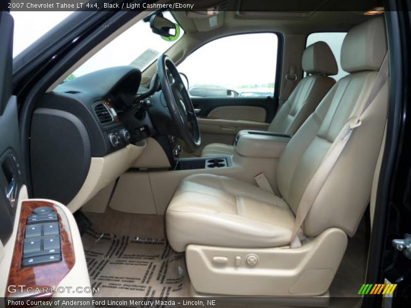 Black / Light Cashmere/Ebony 2007 Chevrolet Tahoe LT 4x4