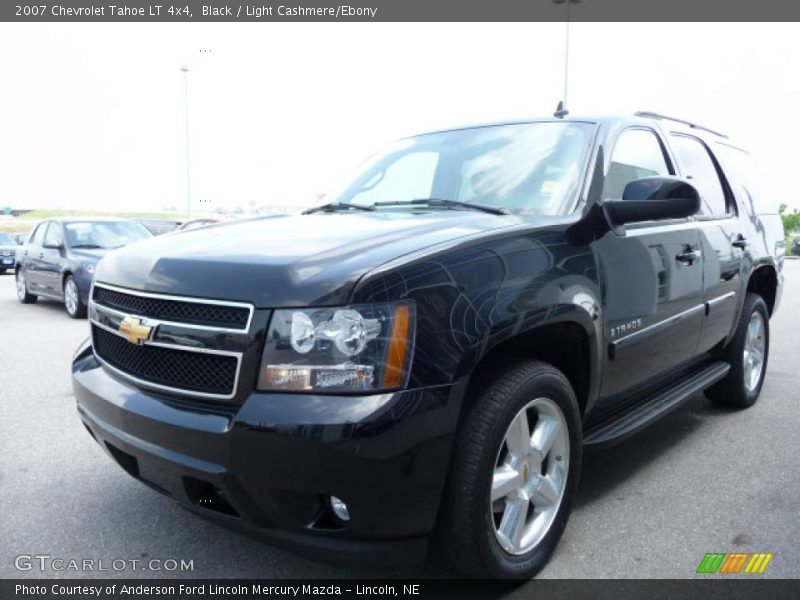 Black / Light Cashmere/Ebony 2007 Chevrolet Tahoe LT 4x4