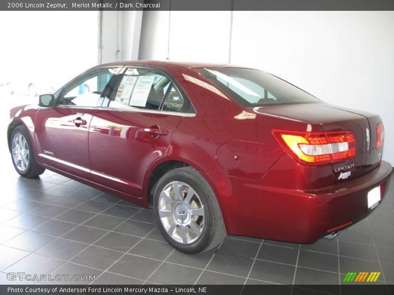 Merlot Metallic / Dark Charcoal 2006 Lincoln Zephyr