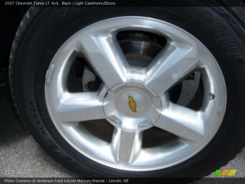 Black / Light Cashmere/Ebony 2007 Chevrolet Tahoe LT 4x4