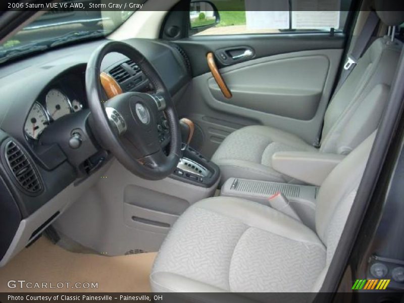 Storm Gray / Gray 2006 Saturn VUE V6 AWD