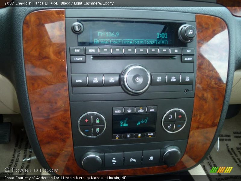 Black / Light Cashmere/Ebony 2007 Chevrolet Tahoe LT 4x4