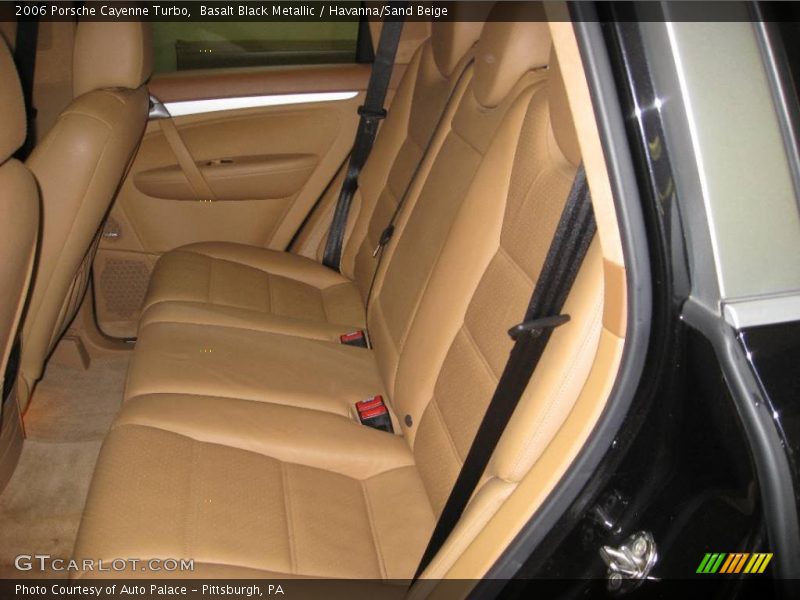 Basalt Black Metallic / Havanna/Sand Beige 2006 Porsche Cayenne Turbo