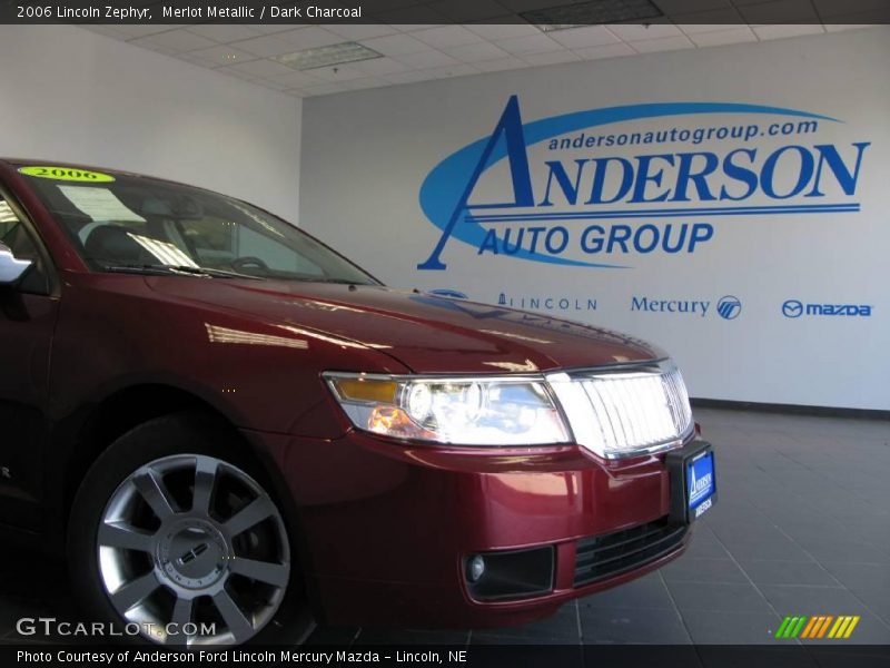 Merlot Metallic / Dark Charcoal 2006 Lincoln Zephyr