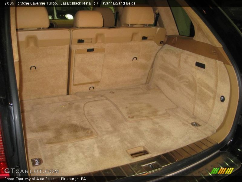 Basalt Black Metallic / Havanna/Sand Beige 2006 Porsche Cayenne Turbo
